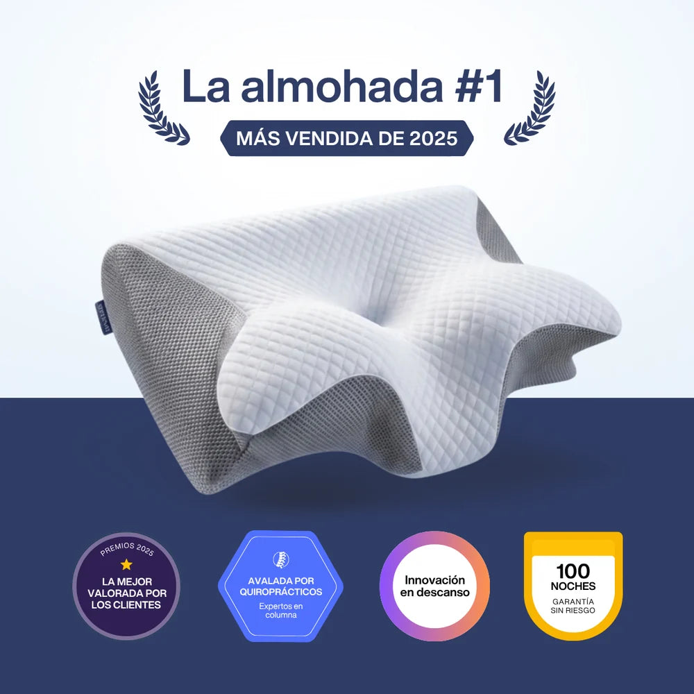 Almohada cervical ergonómica