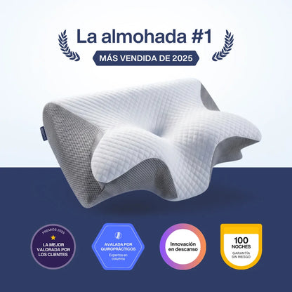 Almohada cervical ergonómica
